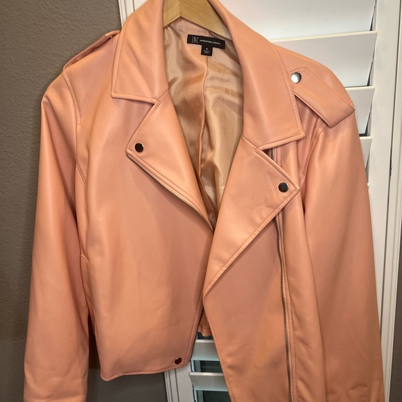 INC Vegan Motto Pink XL Jacket - Picture 3 of 7